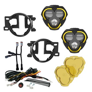 KC HiLiTES | KC FLEX ERA 3 LED 3.5in SAE Fog 2-Light Master Kit Toyota - 4Runner / Tacoma / Tundra 2010-2023