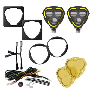 KC HiLiTES | KC FLEX ERA 3 LED 3.5in SAE Fog 2-Light Master Kit Toyota - 4Runner / Tacoma / Tundra 2012-2023