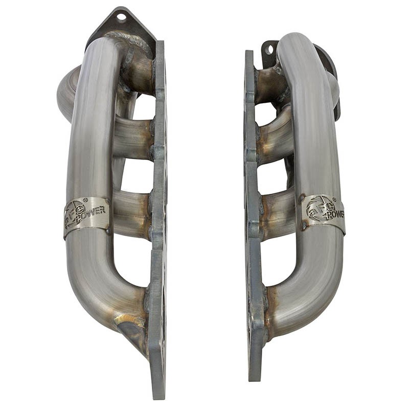 aFe Power | Twisted Steel 409 Stainless Steel Shorty Header - Ram 1500 / Classic 5.7L 2009-2023