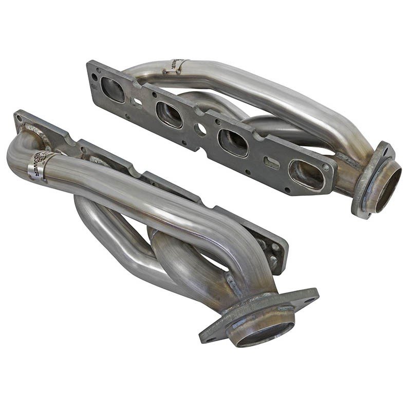 aFe Power | Twisted Steel 409 Stainless Steel Shorty Header - Ram 1500 / Classic 5.7L 2009-2023