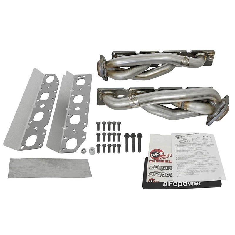 aFe Power | Twisted Steel 409 Stainless Steel Shorty Header - Ram 1500 / Classic 5.7L 2009-2023