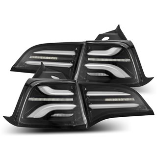 AlphaRex | LED Taillights Jet Black - 3 / Y  2017-2022