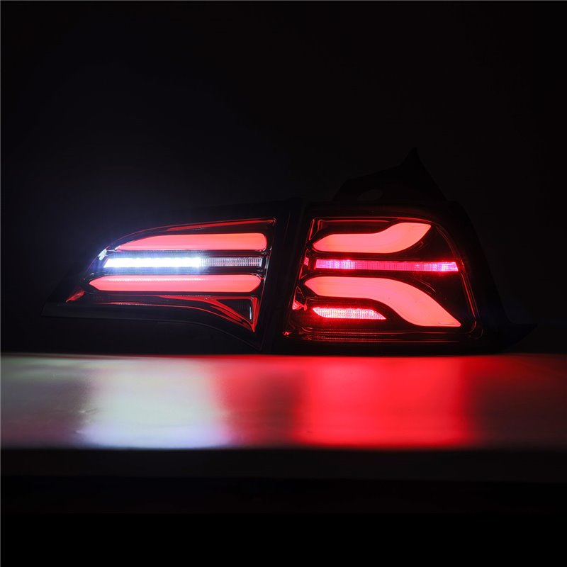 AlphaRex | LED Taillights Jet Black - 3 / Y  2017-2022
