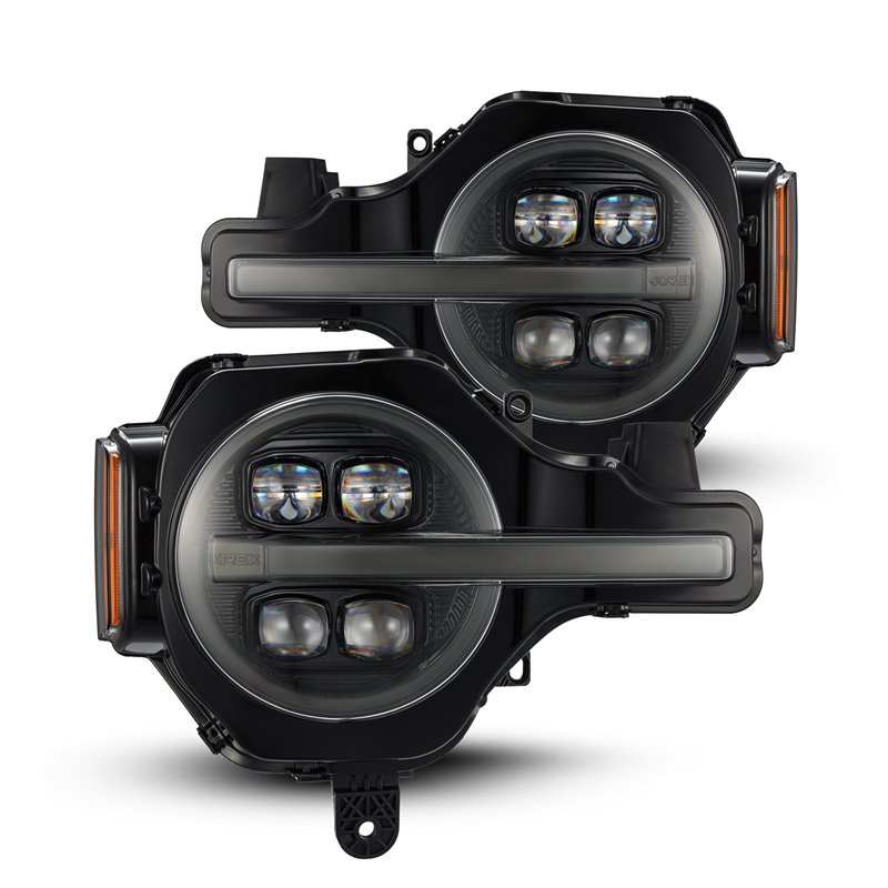 AlphaRex | Projector Headlights Alpha-Black - Bronco 2.3T / 2.7T / 3.0T 2021-2023