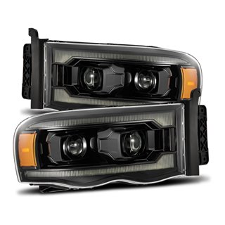 AlphaRex | Projector Headlights Alpha-Black - Ram 1500 / 2500 / 3500 2002-2005