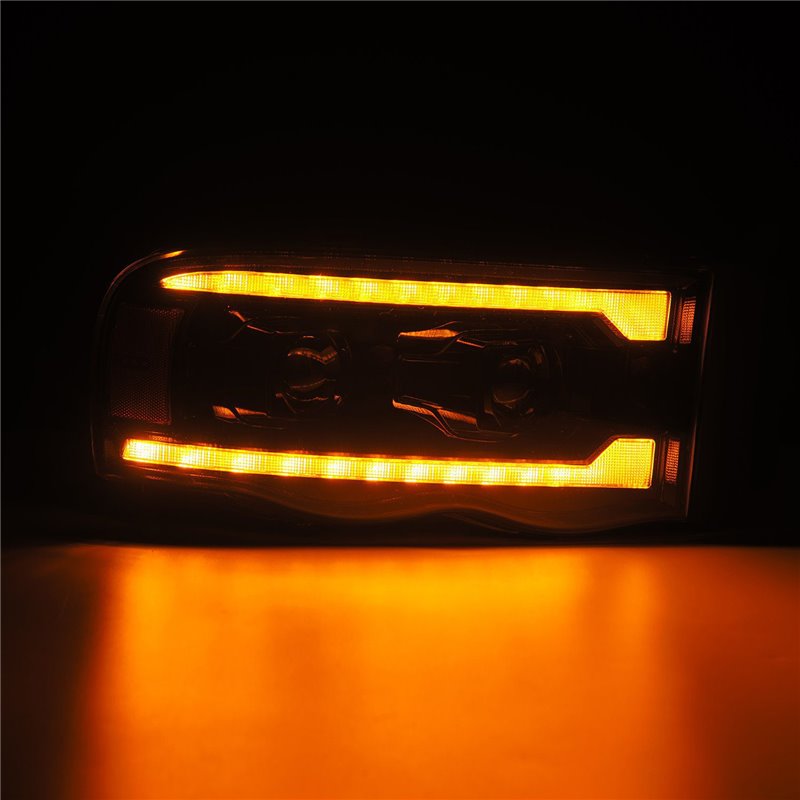 AlphaRex | Projector Headlights Alpha-Black - Ram 1500 / 2500 / 3500 2002-2005