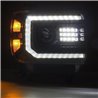 AlphaRex | Projector Headlights Alpha-Black - Sierra 1500 / 2500 HD / 3500 HD 2014-2018