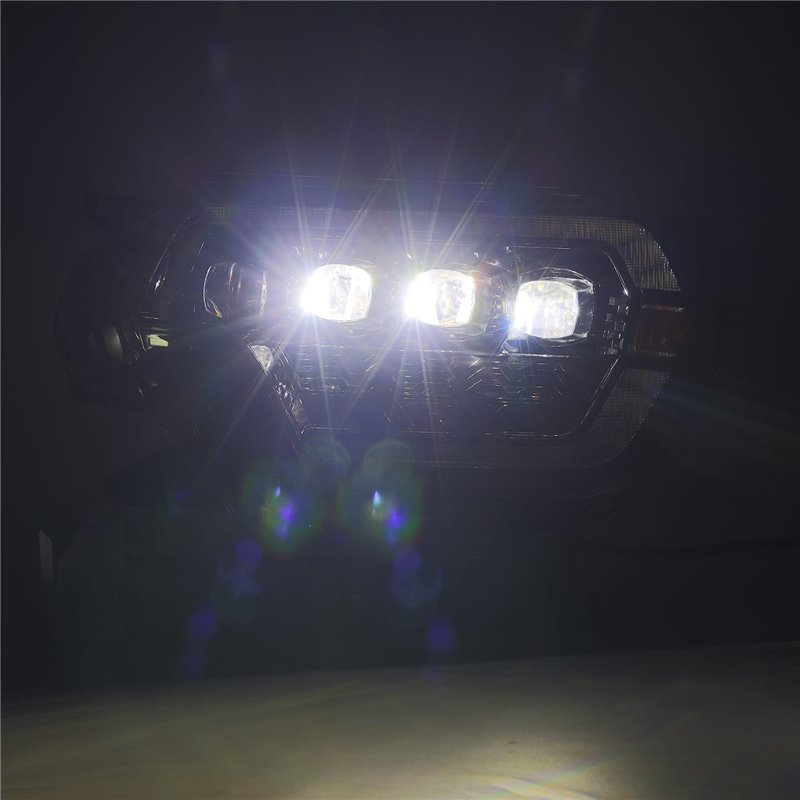 AlphaRex | LED Projector Headlights in Alpha-Black - Tacoma 2.7L / 4.0L 2012-2015