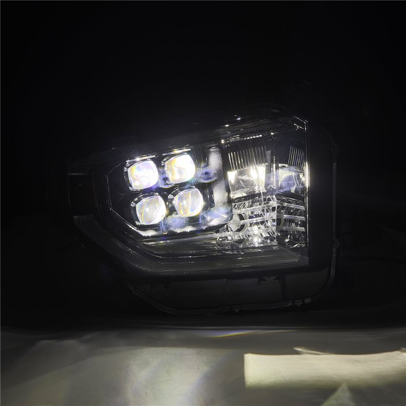 AlphaRex | Projector Headlights Alpha-Black - Tundra 4.0L / 4.6L / 5.7L 2014-2021