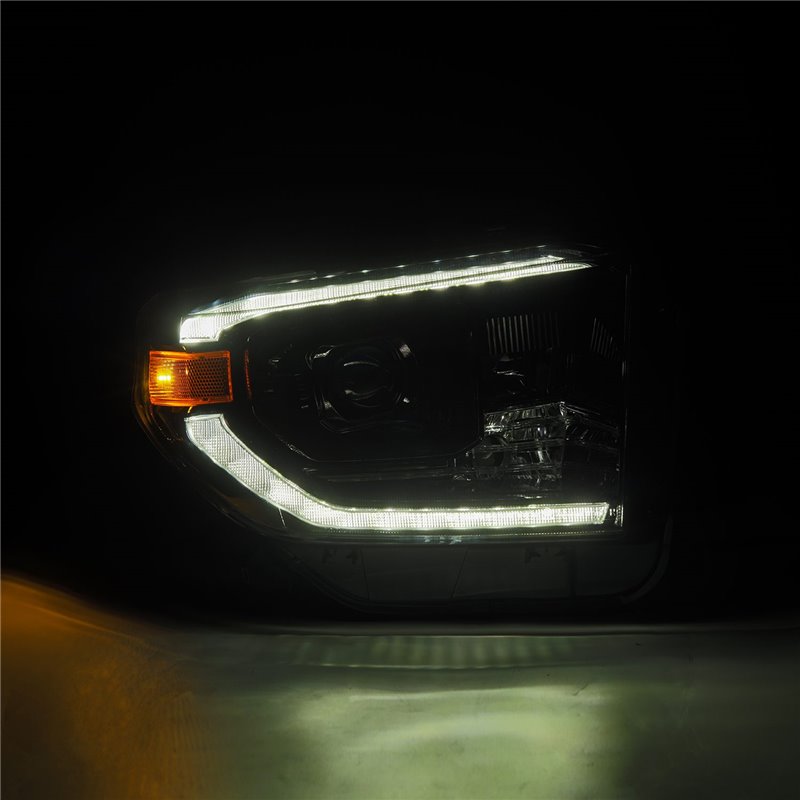 AlphaRex | Projector Headlights Alpha-Black - Tundra 4.0L / 4.6L / 5.7L 2014-2021