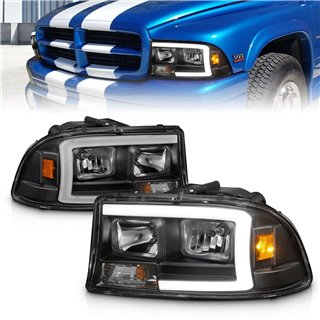 Anzo USA | Crystal Headlight Set - Dakota / Durango 2000-2004