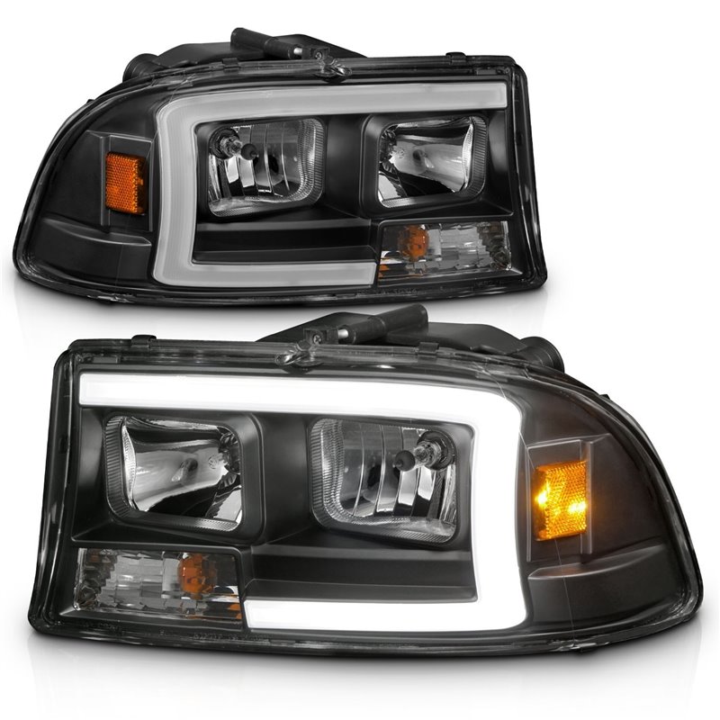 Anzo USA | Crystal Headlight Set - Dakota / Durango 2000-2004