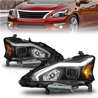 Anzo USA | Projector Headlight Set - Altima 2.5L / 3.5L 2013-2015