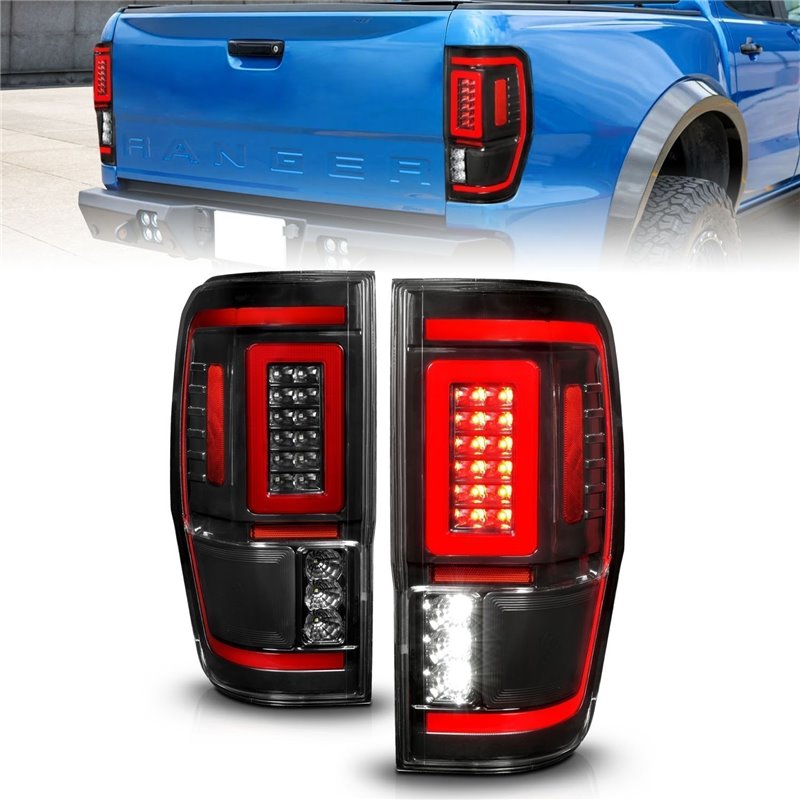 Anzo USA | LED Tail Light Assembly - Ranger 2.3T 2019-2023