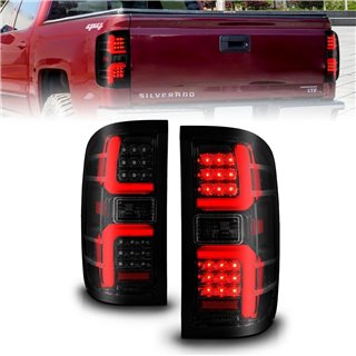 Anzo USA | LED Tail Light Assembly - Silverado / Sierra 1500 / 2500 HD / 3500 HD 2014-2019