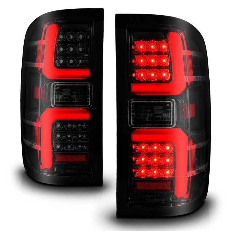 Anzo USA | LED Tail Light Assembly - Silverado / Sierra 1500 / 2500 HD / 3500 HD 2014-2019
