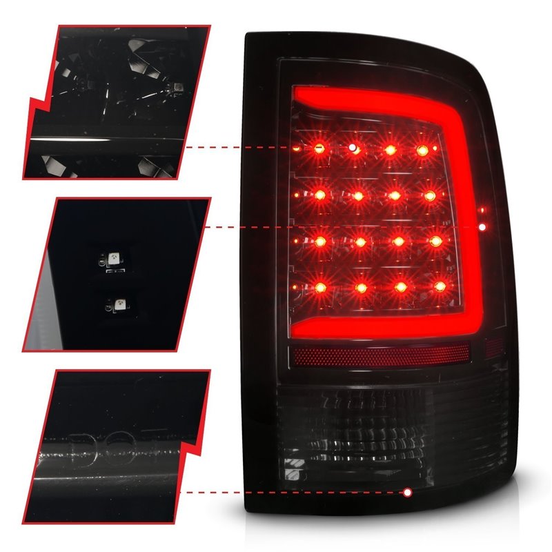Anzo USA | Tail Light Assembly - Ram 1500 / Classic / 2500 / 3500 2009-2023