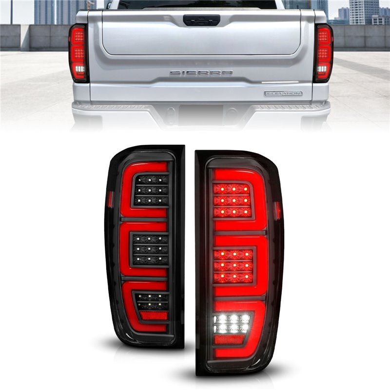 Anzo USA | LED Tail Light Assembly - Sierra 1500 / 2500 HD / 3500 HD 2019-2023