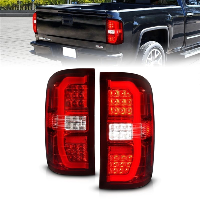 Anzo USA | LED Tail Light Assembly - Sierra 1500 / Limited / 2500 HD / 3500 HD 2014-2019