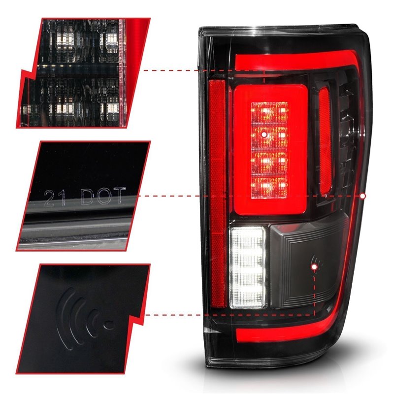 Anzo USA | LED Tail Light Assembly - F-150 2021-2023