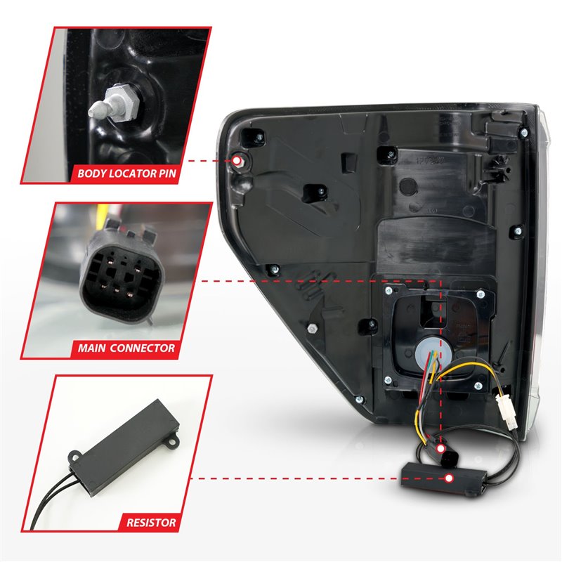 Anzo USA | LED Tail Light Assembly - F-150 2021-2023