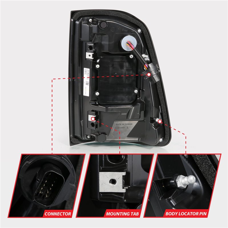 Anzo USA | LED Tail Light Assembly - Ram 1500 2019-2023