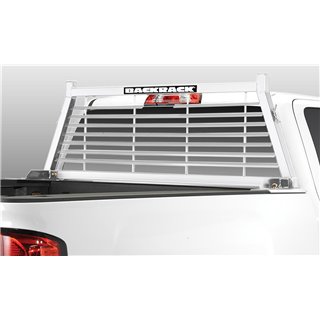 Backrack | Louvered Rack White Silv/Sierra/F150/Tundra/D/W Series/Ram w/o RB 12800 - Chevrolet / Dodge 2000-2024