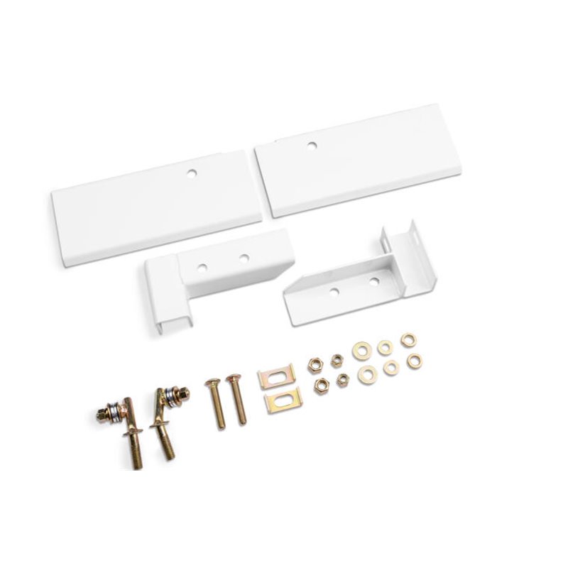Backrack | Hardware Kit-No Drill Standard, White; Includes Fasteners and Brackets - F-150 / Lightning 2015-2024