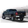 Bushwacker | 20150-02 Black Extend-A-Fender Style Smooth Finish Rear Fender Flares for 2023-2024 Ford F-250/350 - F-250 / F-350 
