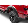 Bushwacker | 20150-02 Black Extend-A-Fender Style Smooth Finish Rear Fender Flares for 2023-2024 Ford F-250/350 - F-250 / F-350 