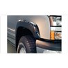 Bushwacker | 40991-02 Black Pocket/Rivet Style Smooth Finish 4-Piece Fender Flare Set for 2021-2022 Chevrolet Colorado 74.0 in b