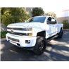 Go Rhino | 20405187PC - E1 Electric Running Boards With Mounting Brackets - Textured Black - Silverado / Sierra 2500 HD / 3500 H