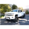 Go Rhino | 20405187PC - E1 Electric Running Boards With Mounting Brackets - Textured Black - Silverado / Sierra 2500 HD / 3500 H