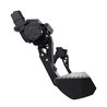 Go Rhino | 20492752PC - E1 Electric Running Boards With Mounting Brackets - Textured Black - Wrangler (JL) 2.0T / 3.6L 2018