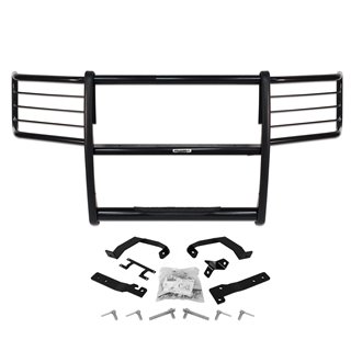 Go Rhino | 3155MB - 3000 Series StepGuard with Brush Guards - Black Powder Coat