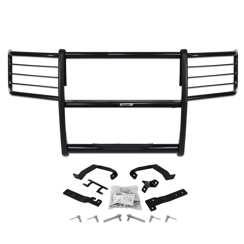 Go Rhino | 3155MB - 3000 Series StepGuard with Brush Guards - Black Powder Coat