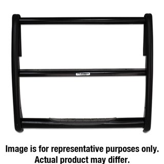 Go Rhino | 3160B - 3000 Series StepGuard - Center Grille Guard Only - Black Powder Coat - Avalanche / Suburban 1500 / Tahoe  200