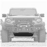 Go Rhino | 332120T - Rockline Front Bumper Lower Skid Plate For Ford Bronco - Textured Black - Bronco 2.3T / 2.7T 2021