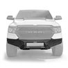 Go Rhino | 34130T - Element Front Bumper with Fixed Light Bar Mount - Textured Black - Ram 1500 3.0L / 3.6L / 5.7L 2019