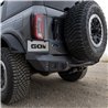 Go Rhino | 371200T - Rockline Rear Full Width Bumper for Ford Bronco - Textured Black - Bronco 2.3T / 2.7T 2021