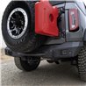 Go Rhino | 371200T - Rockline Rear Full Width Bumper for Ford Bronco - Textured Black - Bronco 2.3T / 2.7T 2021