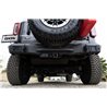 Go Rhino | 371200T - Rockline Rear Full Width Bumper for Ford Bronco - Textured Black - Bronco 2.3T / 2.7T 2021