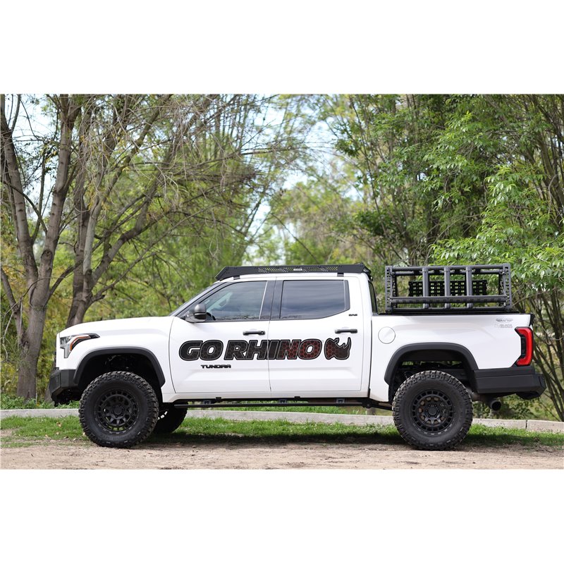 Go Rhino | 5952000T - XRS Overland Xtreme Rack - Full-Size Trucks - Textured Black - Chevrolet / Dodge / Ford / GMC / Toyota 201