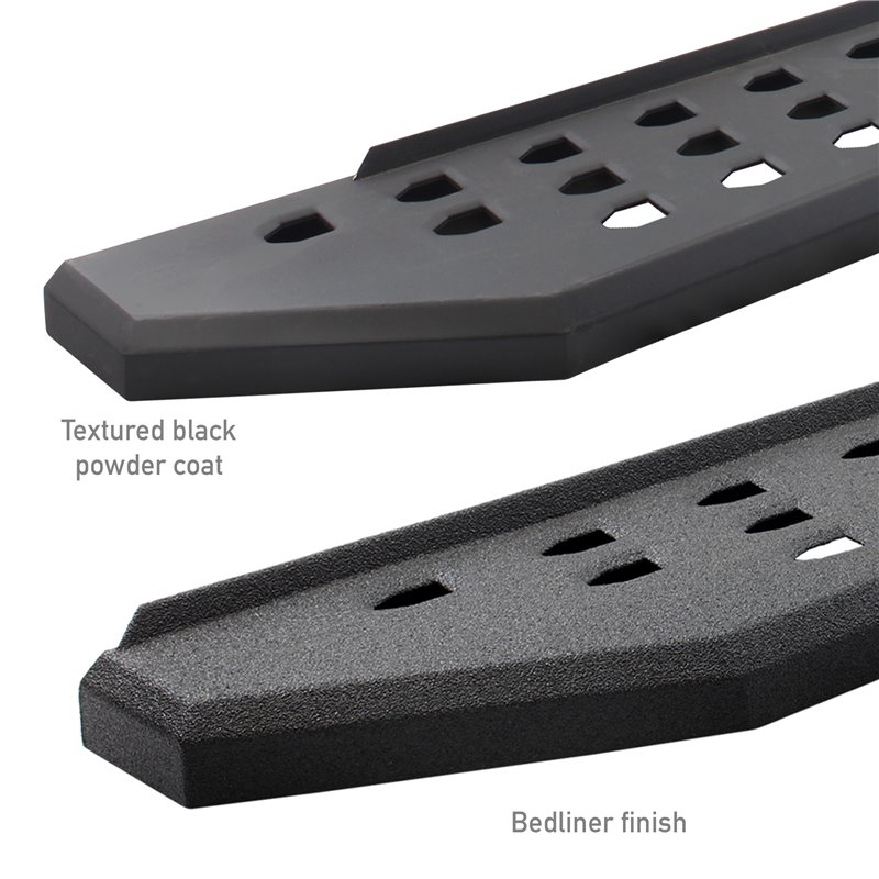 Go Rhino | 69443973PC - RB20 Running boards - Complete Kit: RB20 Running board + Brackets - Protective Bedliner coating - Sequoi