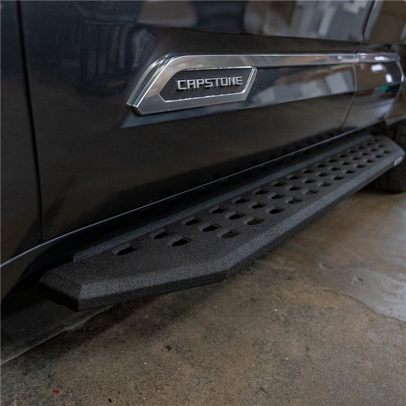 Go Rhino | 69443973T - RB20 Running boards - Complete Kit: RB20 Running board + Brackets - Protective Bedliner coating - Sequoia