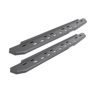 Go Rhino | 69600048ST - RB30 Slim Line Running Boards - Boards Only - Protective Bedliner Coating - F-250 / F-350 / Wrangler (JK
