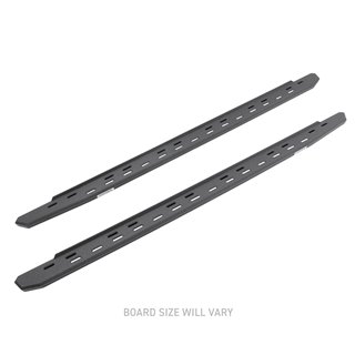Go Rhino | 69600080ST - RB30 Slim Line Running Boards - Boards Only - Protective Bedliner Coating - Chevrolet / Dodge / Ford / G