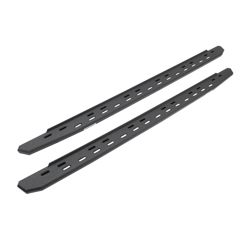 Go Rhino | 69600087ST - RB30 Slim Line Running Boards - Boards Only - Protective Bedliner Coating - Chevrolet / Dodge / Ford / G