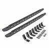 Go Rhino | 69604880ST - RB30 Slim Line Running Boards with Mounting Bracket Kit - Protective Bedliner Coating - Chevrolet / GMC 