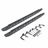 Go Rhino | 69609980ST - RB30 Slim Line Running Boards with Mounting Bracket Kit - Protective Bedliner Coating - Ram 1500 3.7L / 